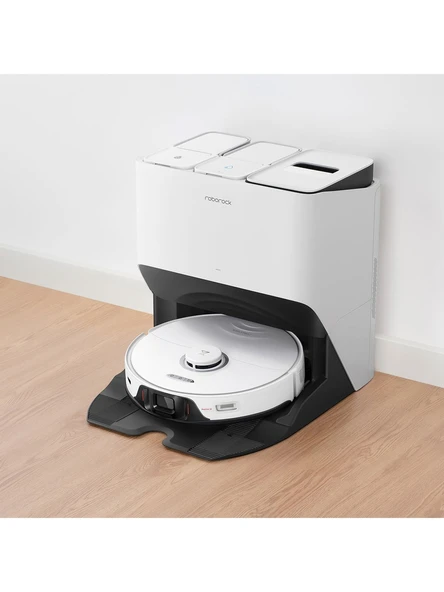 Roborock S8 Pro Ultra Beyaz Çöp İstasyonlu Akıllı Robot Süpürge