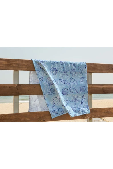 yok yok evim eve dair her şey Desenli Yüksek Kalite PLAJ HAVLUSU - 7