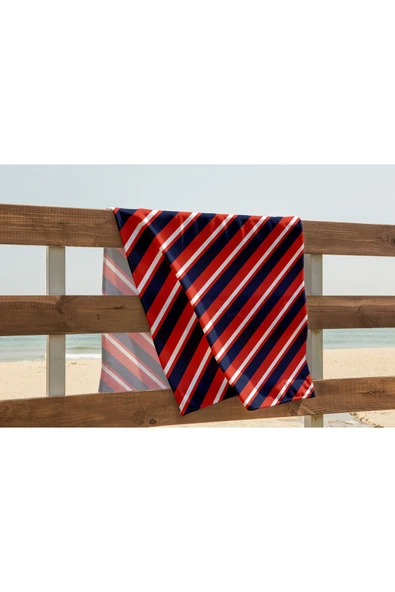 yok yok evim eve dair her şey Desenli Yüksek Kalite PLAJ HAVLUSU - 5