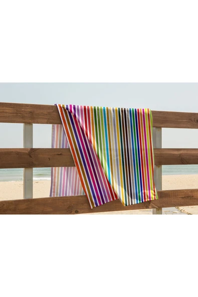 yok yok evim eve dair her şey Desenli Yüksek Kalite PLAJ HAVLUSU