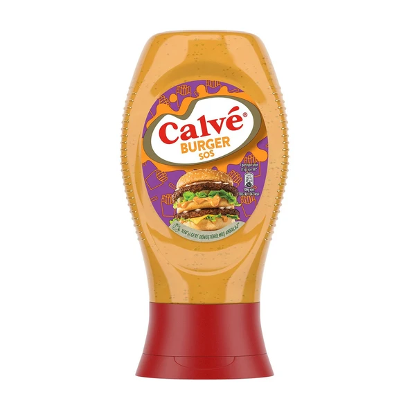 Calve Gurme Sos Seti 3 lü / Burger - Cheddar - Köri - 2