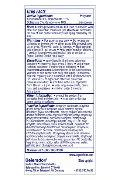 Coppertone Every Tone SPF60+ Şeffaf Yüz Güneş Kremi 50ML - 2