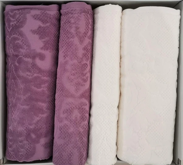 Özdilek Curve Best Set Mürdüm-Krem Standart ürün görseli