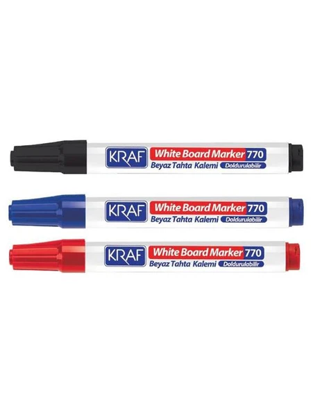 Panda Yazı Tahtası 40x55 PAN091 Silgi ve Beyaz Tahta Kalemi Set - 4