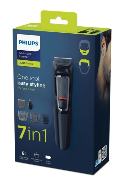 Philips MG3720/15 Erkek Bakım Seti 7'si 1 arada Saç & Sakal Şekillendirici