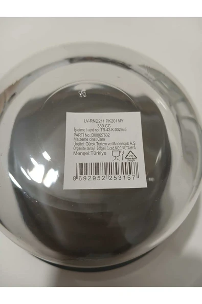 LAV FEYZADE Round Saklama Kabı (380 cc X 3 ADET) ANTRASİT KAPAKLI - Resim 6