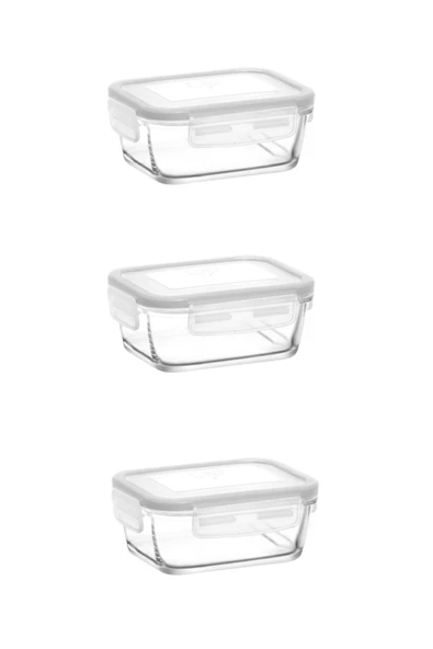 LAV Fresco 400 Ml 3 Adet Beyaz Saklama Kabı - Frs237 ürün görseli