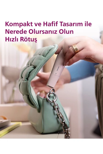 Philips BRR454/00 Yüz Tüy Alma Makinesi,Ayna Ve Tam Çember Led Işıklı,Yıkanabilir Çıkan Başlık - 7