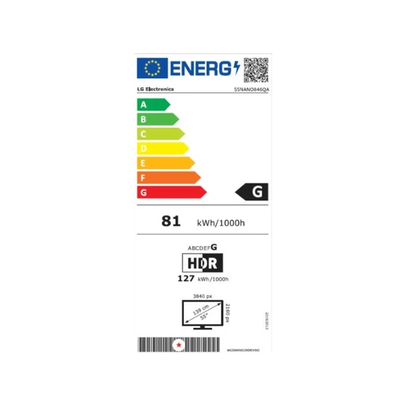 55NANO846QA 55'' 140 Ekran Uydu Alıcılı 4K Ultra HD Smart webOS Nanocell TV - 4