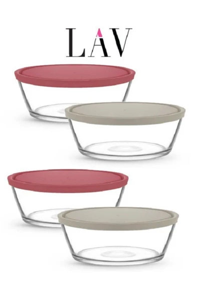 LAV FEYZADE VEGA SAKLAMA KABI 4 ADET 2370cc ürün görseli