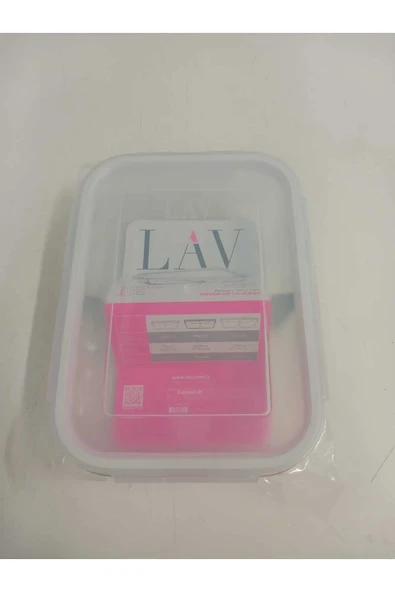 LAV FEYZADE Fresco İKİ BÖLÜMLÜ Kilitli Cam Saklama Kabı 3’lü Set 1120cc DİKDÖRTGEN (FRS-297) - 7