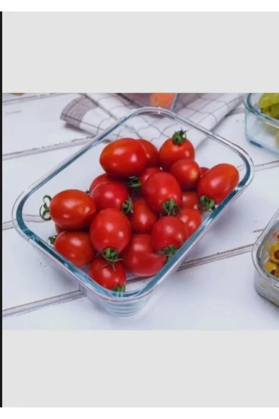 LAV Büyük Boy Dikdörtgen Cam Kapaksız Kase 1900 Cc ürün görseli