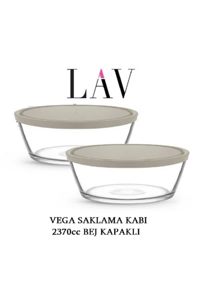 LAV FEYZADE VEGA Saklama Kabı 2 adet 2370cc ürün görseli