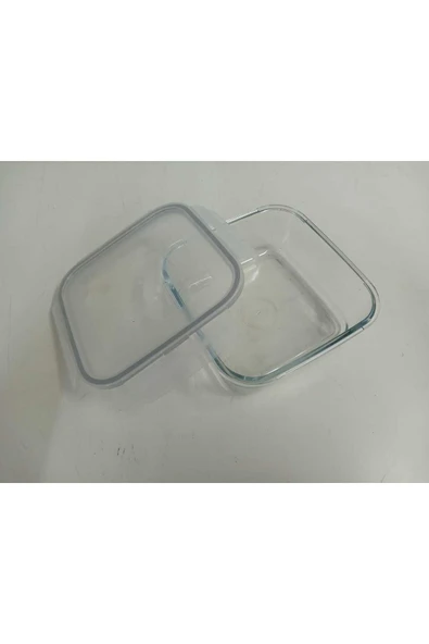 LAV FEYZADE Fresco Cam Kilitli Saklama Kabı 3’lü Set 1150cc KARE (FRS-249) - 7