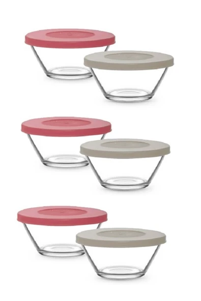 LAV Feyzade Vega Saklama Kabı 6 Adet 215cc ürün görseli