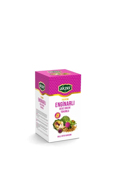 Akzer Enginarlı Deve Dikeni Tohumlu Macun (300gr)
