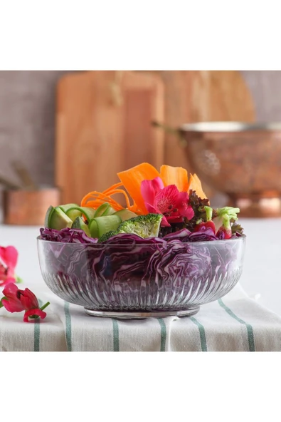 Tokyo Tekli Büyük Boy Salata Kasesi 1500cc - Resim 3