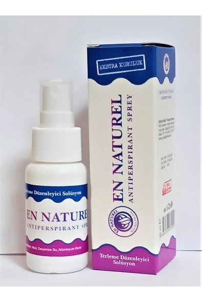 EN NATUREL El, Ayak, Koltuk Altı Terleme Ve Ter Kokusu Önleyici Sprey Deodorant Antiperspirant ürün görseli