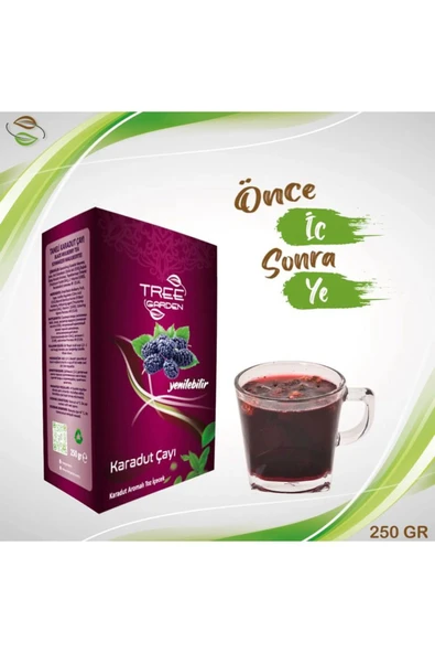 RK Baharat Yenilebilir Karadut Çayı 250 Gr