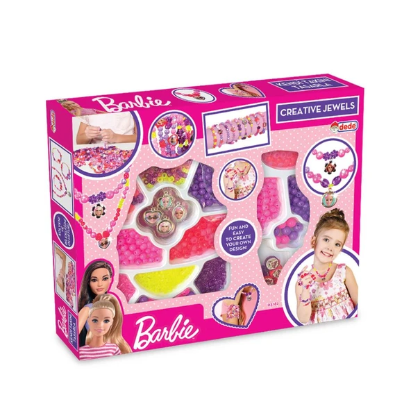 Dede Oyuncak Barbie İkili Kutu Takı Seti 03182 - 5