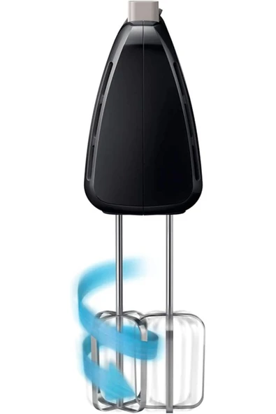 Philips Daily Collection HR3705/10 300 W Mikser, 5 Hız Ayarı, Makinede Yıkanabilir Parçalar, Siyah - 3