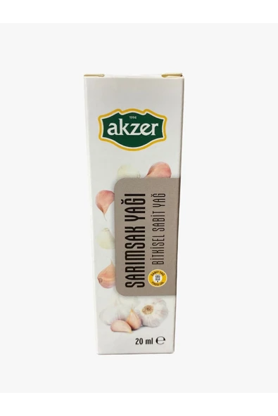 Akzer Sarımsak Yağı 20cc