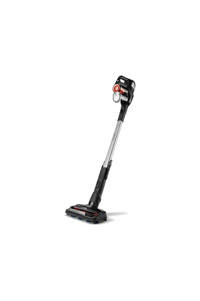 Philips XC7040/01 SpeedPro Max ?arjli Dikey Süpürge Koyu Siyah/Mercan Kirmizisi