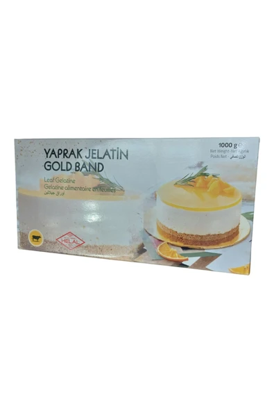 Jelyap Yaprak Jelatin 1kg Helal Sertifikalı Sığır Jelatini Ktt 2028 - 1