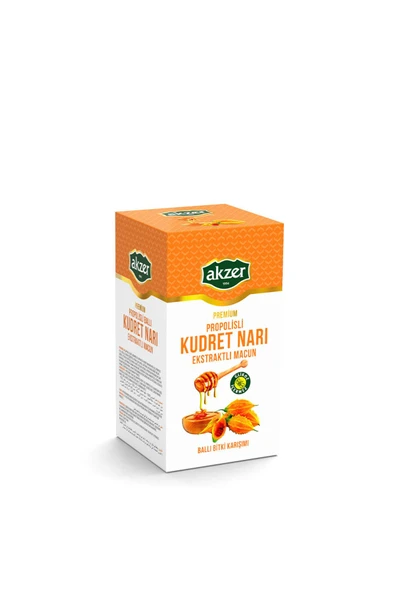 Akzer Propolisli Kudret Narı Ekstraktlı Macun (300Gr)