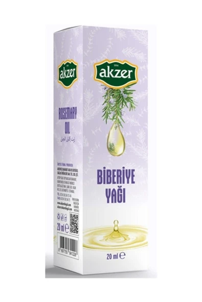 Akzer Biberiye Yağı 20 Ml