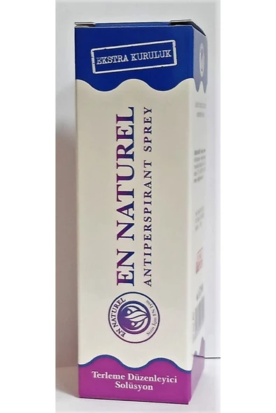 EN NATUREL El, Ayak, Koltuk Altı Terleme Ve Ter Kokusu Önleyici Sprey Deodorant Antiperspirant - 2