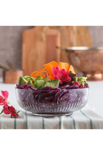 Tokyo Tekli Büyük Boy Salata Kasesi 1500cc - Resim 2