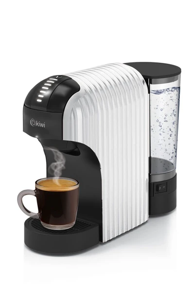 Kiwi Kcm-7597 Multikapsül Kahve Makinesi Beyaz Nespresso / Tchibo / Toz Kahve ile Uyumlu - 2
