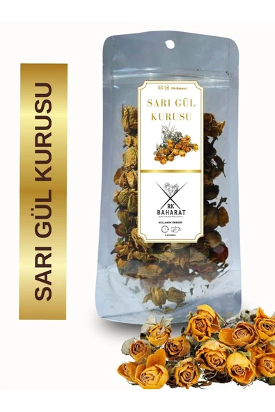 RK Baharat Sarı Gül Kurusu 25 gr