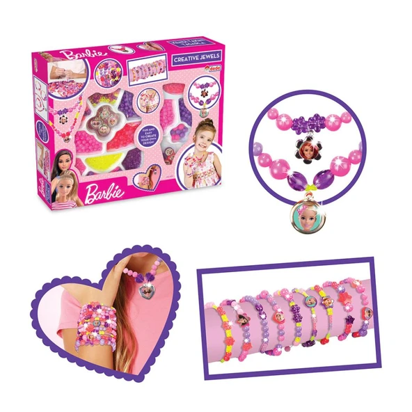 Dede Oyuncak Barbie İkili Kutu Takı Seti 03182