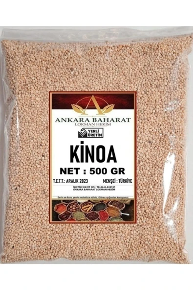 Ankara Baharat Chia Tohumu 500 Gram + Kinoa Tohumu 500 Gram + Keten Tohumu 500 Gram - 2