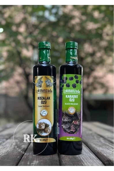 RK Baharat LOKMANZADE Kozalak ve Karadut özü 2’li set
