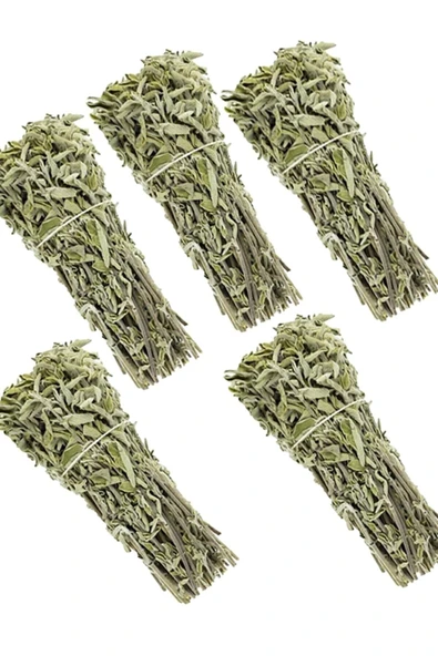 KETRA DOĞAL Yeni Mahsül Adaçayı Demet (bağ) 5'li Çay-tütsü