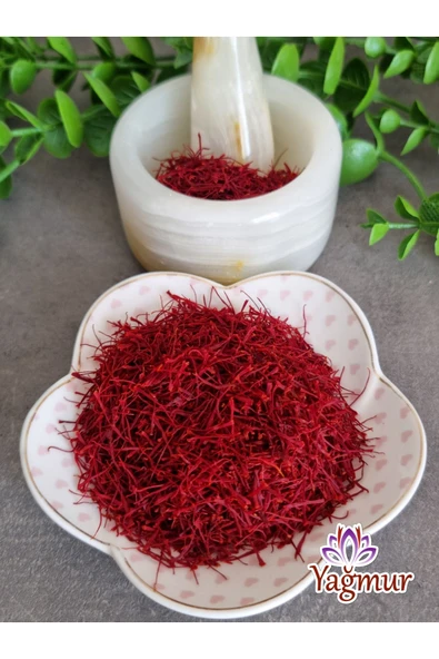 Yağmur Safran! Sargol birinci sınıf İran safranı 8 gram - Resim 5