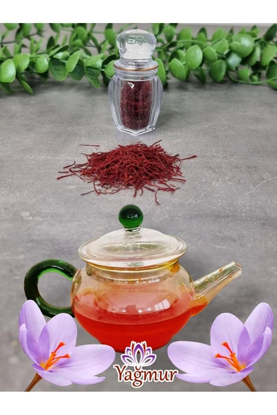 Yağmur Safran! Sargol birinci sınıf İran safranı 8 gram - Resim 4