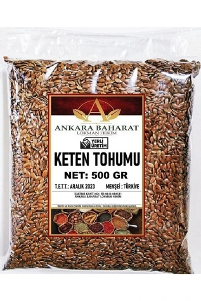 Ankara Baharat Chia Tohumu 500 Gram + Kinoa Tohumu 500 Gram + Keten Tohumu 500 Gram - 3