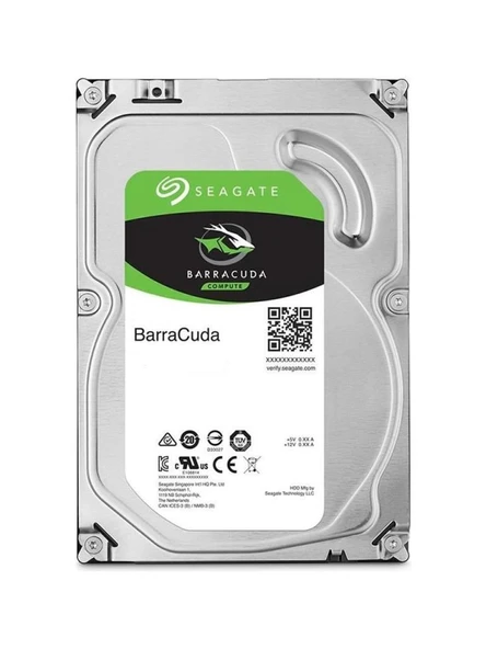 Seagate BarraCuda ST1000DM010 SATA 3.0 7200 RPM 3.5" 1 TB Harddisk Teşhir