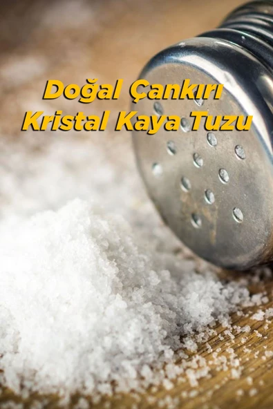Seta Taş Değirmende Öğütülmüş Çankırı Doğal Kristal Kaya Sofra Tuzu 1 Kg - 3