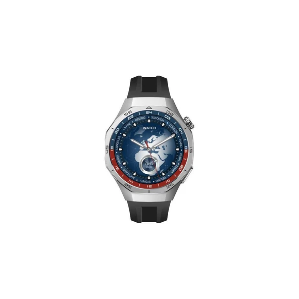 Sunix Amoled Ekran 48mm Metal ve Silikon Kordonlu Akıllı Saat Gri WT6 Pro - 4