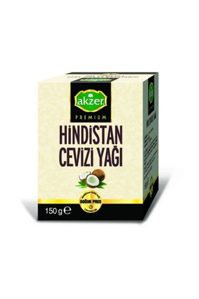 Akzer Hindistan Cevizi Yağı 150 Ml.