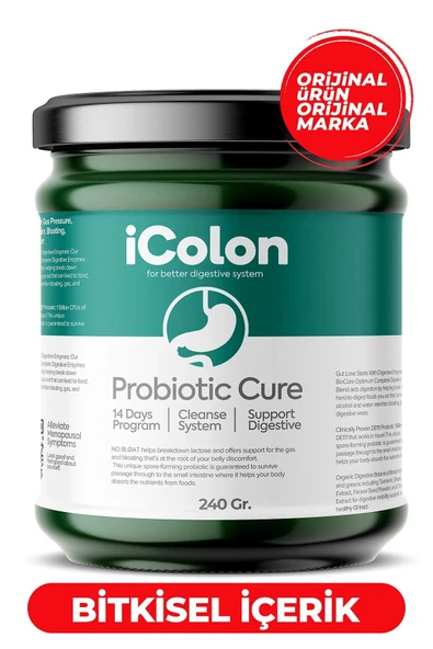 SKY TOPTAN Icolon Probiyotik Bağırsak Kürü 240 gr Probiotic Cure - 5