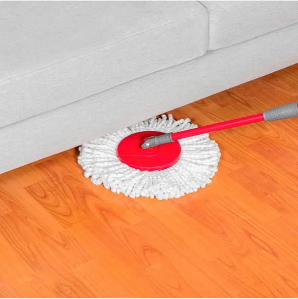 Vileda Spino Ultra Yedek Mop Paspas Ucu (%100 Mikrofiber) (12 Li Set) - 5