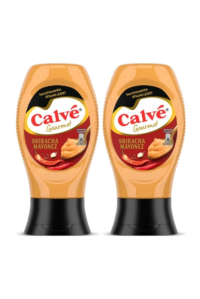 Calve Gurme Mayonez Serisi Sriracha Mayonez 240g X2 Adet - 2