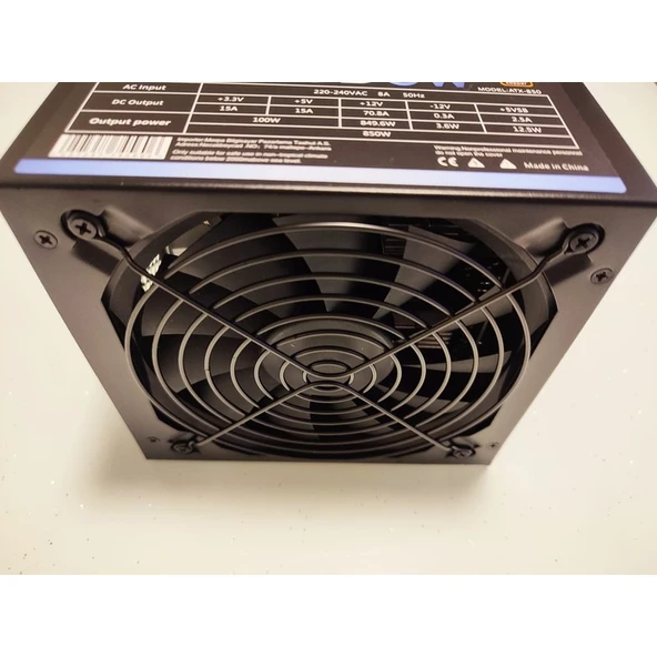 AZTECH Atx 850 850W 14 cm Fan 80 Plus Copper Tam Modüler Psu - 3