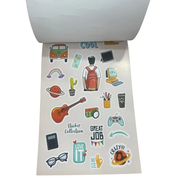 Sticker Defter - 3